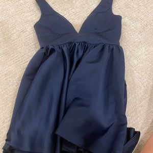 navy dress